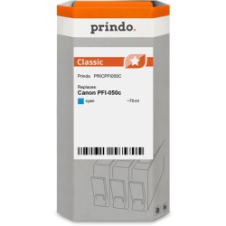 ORIGINAL Prindo Cartuccia d'inchiostro ciano PRICPFI050C Classic 70ml