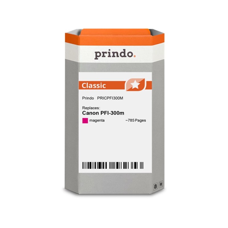 ORIGINAL Prindo Cartuccia d'inchiostro magenta PRICPFI300M Classic 14ml