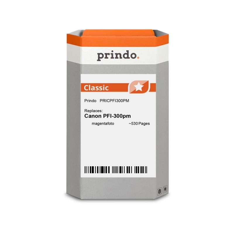 ORIGINAL Prindo Cartuccia d'inchiostro magentafoto PRICPFI300PM Classic 14ml