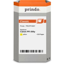 ORIGINAL Prindo Cartuccia d'inchiostro giallo PRICPFI300Y Classic 14ml