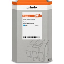 ORIGINAL Prindo Cartuccia d'inchiostro ciano PRICPFI320C Classic L 300ml