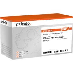 ORIGINAL Prindo Cartuccia d'inchiostro Grigio PRICPFI1700PGY Classic 700ml