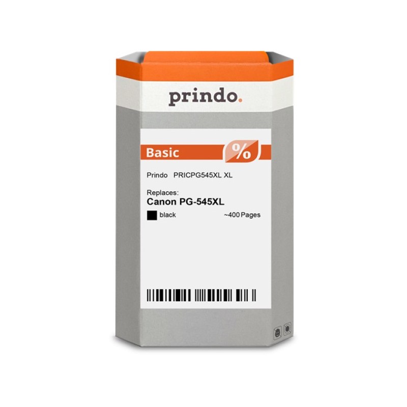ORIGINAL Prindo Cartuccia d'inchiostro nero PRICPG545XL Basic XL ~400 Seiten 15ml Prindo Classic: l'alternativa premium, complet