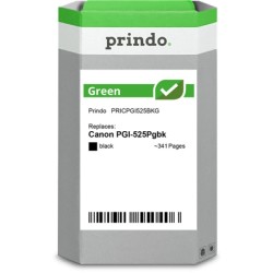 ORIGINAL Prindo Cartuccia d'inchiostro nero PRICPGI525BKG Green 19ml