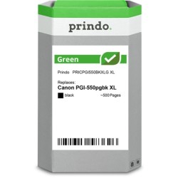 ORIGINAL Prindo Cartuccia d'inchiostro nero PRICPGI550BKXLG Green XL ~500 Seiten