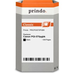 ORIGINAL Prindo Cartuccia d'inchiostro nero PRICPGI570PGBK Classic 15,4ml