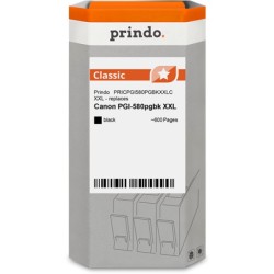 ORIGINAL Prindo Cartuccia d'inchiostro nero PRICPGI580PGBKXXLC Classic XXL ~600 Seiten 25,7ml