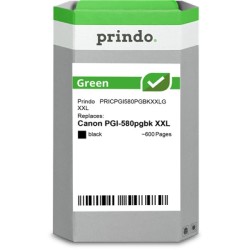 ORIGINAL Prindo Cartuccia d'inchiostro nero PRICPGI580PGBKXXLG Green XXL ~600 Seiten