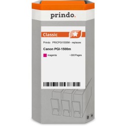 ORIGINAL Prindo Cartuccia d'inchiostro magenta PRICPGI1500M Classic ~300 Seiten 4,5ml