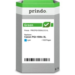 ORIGINAL Prindo Cartuccia d'inchiostro ciano PRICPGI1500XLCG Green XL ~1020 Seiten