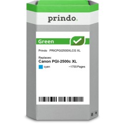 ORIGINAL Prindo Cartuccia d'inchiostro ciano PRICPGI2500XLCG Green XL ~1755 Seiten