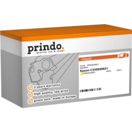 ORIGINAL Prindo Cartuccia d'inchiostro giallo PRIES020621 Classic 294,3ml
