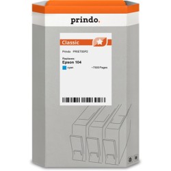 ORIGINAL Prindo Cartuccia d'inchiostro ciano PRIET00P2 Classic 65ml