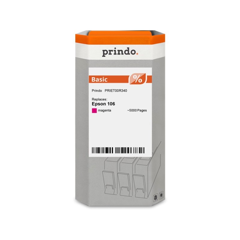 ORIGINAL Prindo Cartuccia d'inchiostro magenta PRIET00R340 Basic 70ml