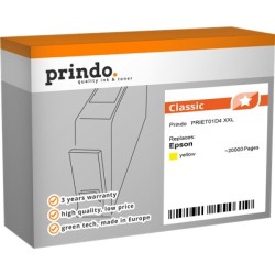 ORIGINAL Prindo Cartuccia d'inchiostro giallo PRIET01D4 Classic XXL ~20000 Seiten