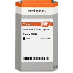 ORIGINAL Prindo Cartuccia d'inchiostro nero PRIET02G1 Classic XL ~550 Seiten