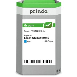 ORIGINAL Prindo Cartuccia d'inchiostro ciano PRIET02H2G Green XL ~650 Seiten