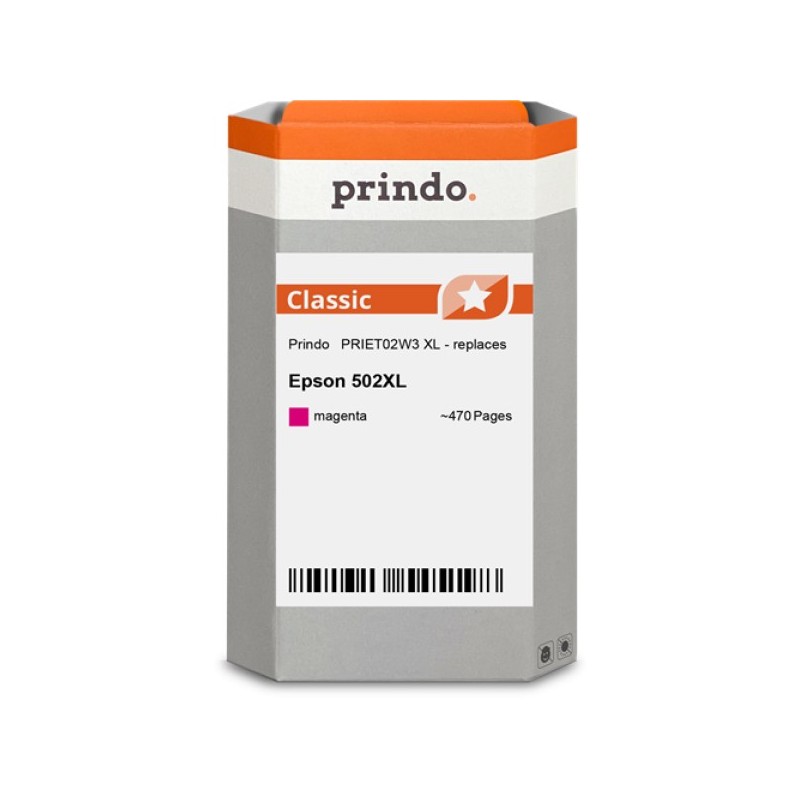 ORIGINAL Prindo Cartuccia d'inchiostro magenta PRIET02W3 Classic XL ~470 Seiten