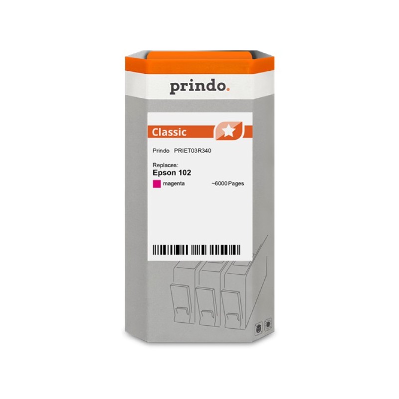 ORIGINAL Prindo Cartuccia d'inchiostro magenta PRIET03R340 Classic 70ml