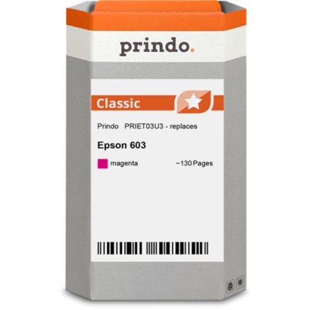 ORIGINAL Prindo Cartuccia d'inchiostro magenta PRIET03U3 Classic ~130 Seiten