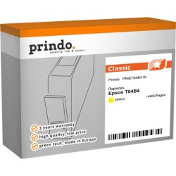 ORIGINAL Prindo Cartuccia d'inchiostro giallo PRIET04B4 Classic XL ~4600 Seiten