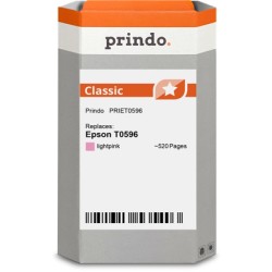 ORIGINAL Prindo Cartuccia d'inchiostro magenta (chiaro) PRIET0596 Classic 13ml compatibile con Epson T0596 (C13T05964010)