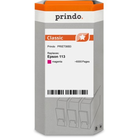 ORIGINAL Prindo Cartuccia d'inchiostro magenta PRIET06B3 Classic 70ml