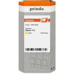ORIGINAL Prindo Cartuccia d'inchiostro giallo PRIET06B4 Classic 70ml