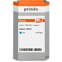 ORIGINAL Prindo Cartuccia d'inchiostro ciano PRIET0612 Basic ~420 Seiten