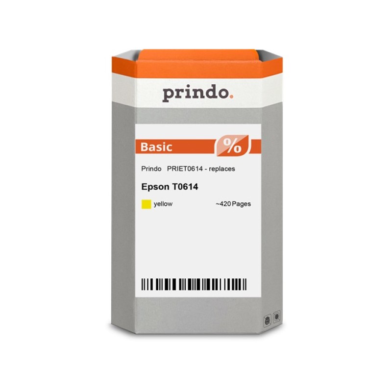 ORIGINAL Prindo Cartuccia d'inchiostro giallo PRIET0614 Basic ~420 Seiten