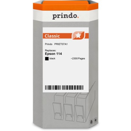 ORIGINAL Prindo Cartuccia d'inchiostro nero PRIET07A1 Classic 70ml