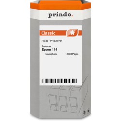ORIGINAL Prindo Cartuccia d'inchiostro Nero (Foto) PRIET07B1 Classic 70ml