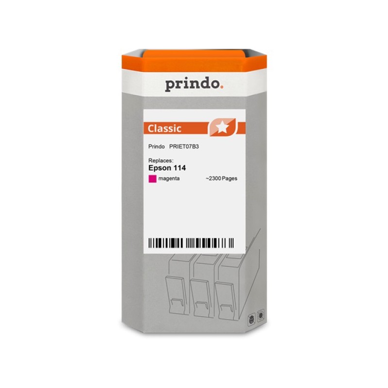 ORIGINAL Prindo Cartuccia d'inchiostro magenta PRIET07B3 Classic 70ml