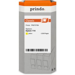 ORIGINAL Prindo Cartuccia d'inchiostro giallo PRIET07B4 Classic 70ml