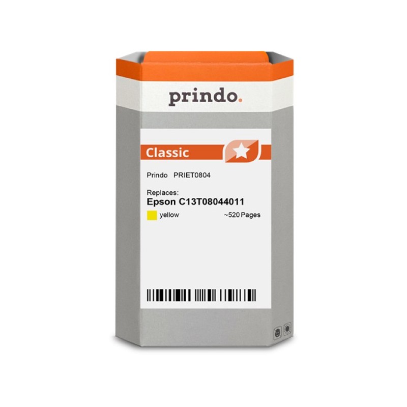 ORIGINAL Prindo Cartuccia d'inchiostro giallo PRIET0804 Classic ~520 Seiten