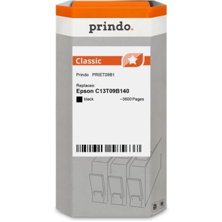 ORIGINAL Prindo Cartuccia d'inchiostro nero PRIET09B1 Classic 70ml