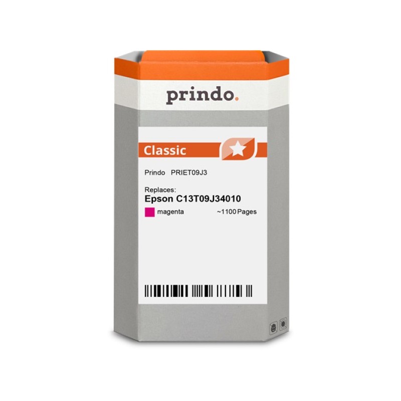 ORIGINAL Prindo Cartuccia d'inchiostro magenta PRIET09J3 Classic ~1100 Seiten 14,7ml