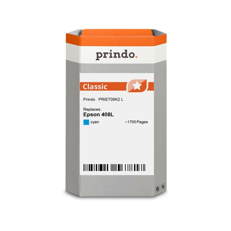 ORIGINAL Prindo Cartuccia d'inchiostro ciano PRIET09K2 Classic L ~1700 Seiten 21,6ml