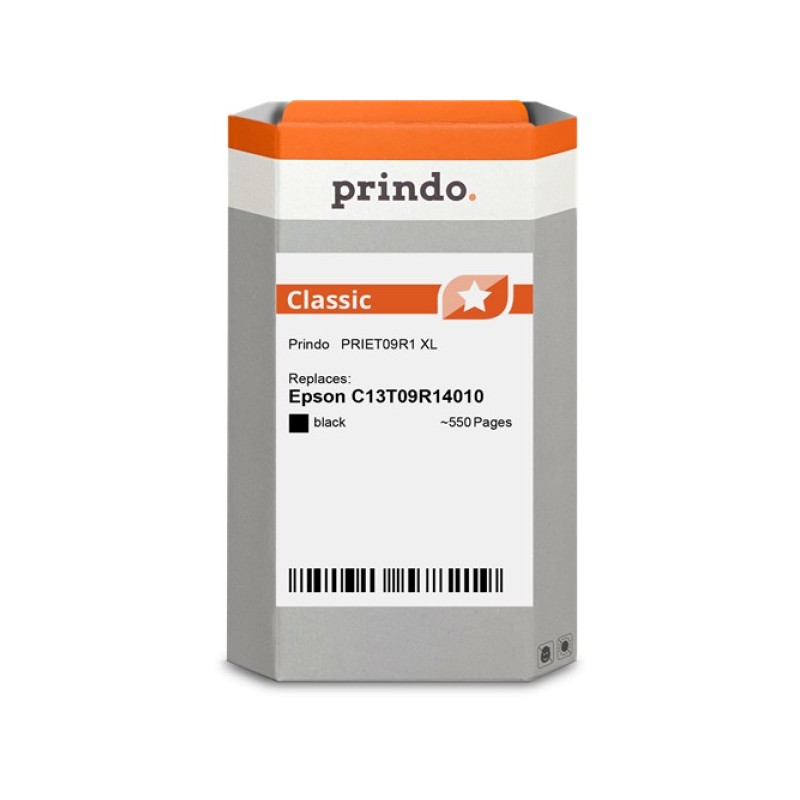 ORIGINAL Prindo Cartuccia d'inchiostro nero PRIET09R1 Classic XL ~550 Seiten