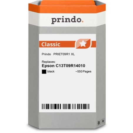 ORIGINAL Prindo Cartuccia d'inchiostro nero PRIET09R1 Classic XL ~550 Seiten