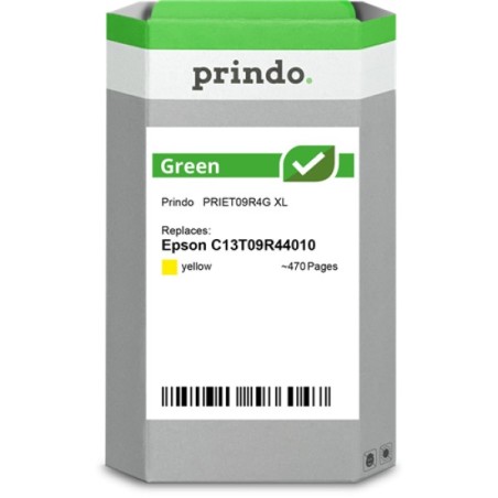 ORIGINAL Prindo Cartuccia d'inchiostro giallo PRIET09R4G Green XL ~470 Seiten