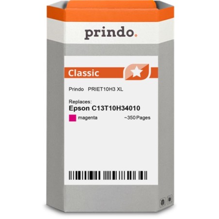 ORIGINAL Prindo Cartuccia d'inchiostro magenta PRIET10H3 Classic XL ~350 Seiten