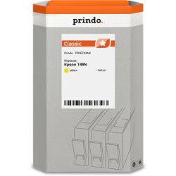 ORIGINAL Prindo Cartuccia d'inchiostro giallo PRIET49N4 Classic 140ml