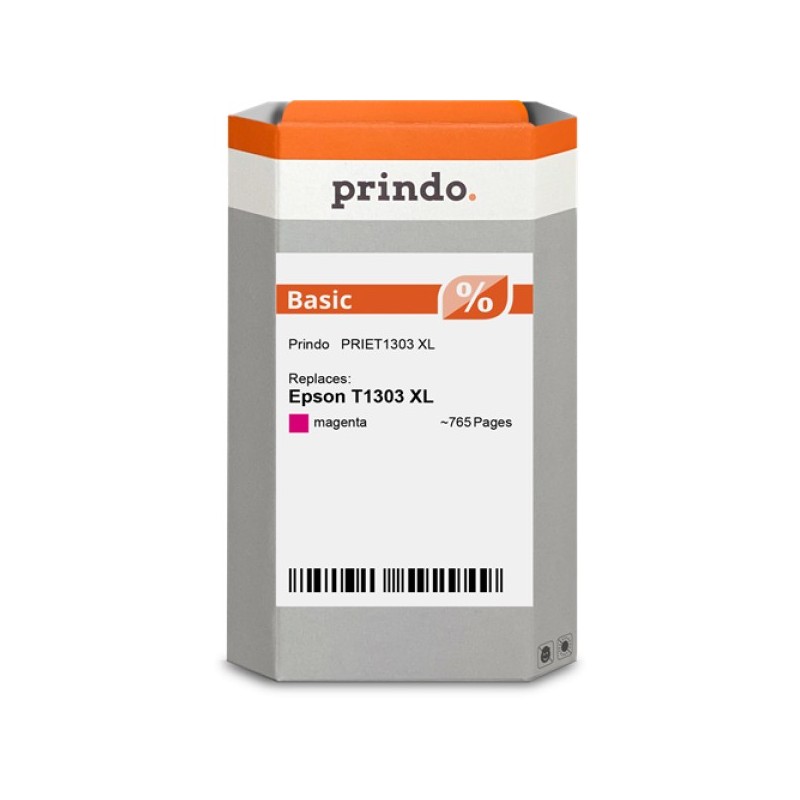 ORIGINAL Prindo Cartuccia d'inchiostro magenta PRIET1303 Basic XL ~755 Seiten