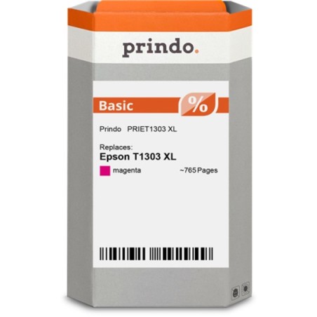 ORIGINAL Prindo Cartuccia d'inchiostro magenta PRIET1303 Basic XL ~755 Seiten