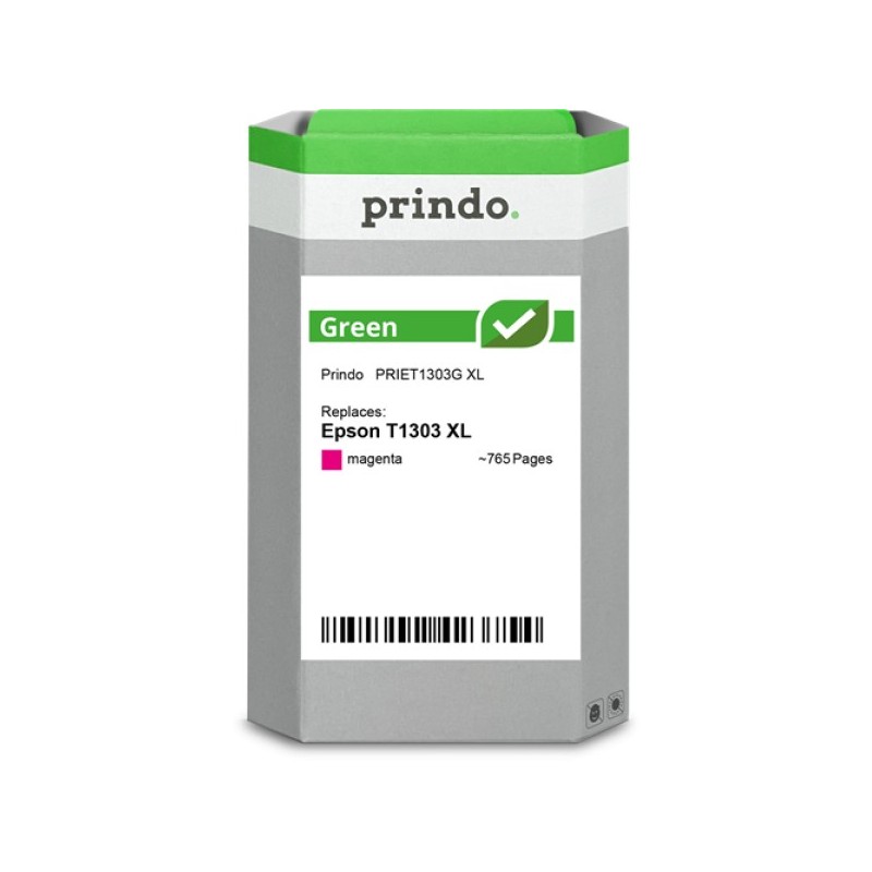 ORIGINAL Prindo Cartuccia d'inchiostro magenta PRIET1303G Green XL ~755 Seiten