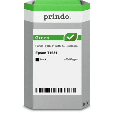 ORIGINAL Prindo Cartuccia d'inchiostro nero PRIET1631G Green XL ~500 Seiten