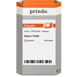 ORIGINAL Prindo Cartuccia d'inchiostro magenta (chiaro) PRIET2426 Classic ~360 Seiten 5,1ml compatibile con Epson T2426 (C13T242