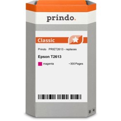 ORIGINAL Prindo Cartuccia d'inchiostro magenta PRIET2613 Classic ~300 Seiten 4,5ml