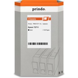 ORIGINAL Prindo Cartuccia d'inchiostro nero PRIET2711 Classic XL ~1100 Seiten 17,7ml